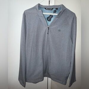 Travis Mathew Gray Zip-Up Jacket